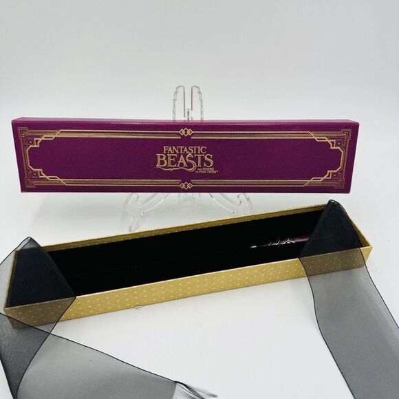 Harry Potter Fantastic Beasts 14” SERAPHINA PICQUERY WAND NEW Noble Collection - Picture 2 of 12